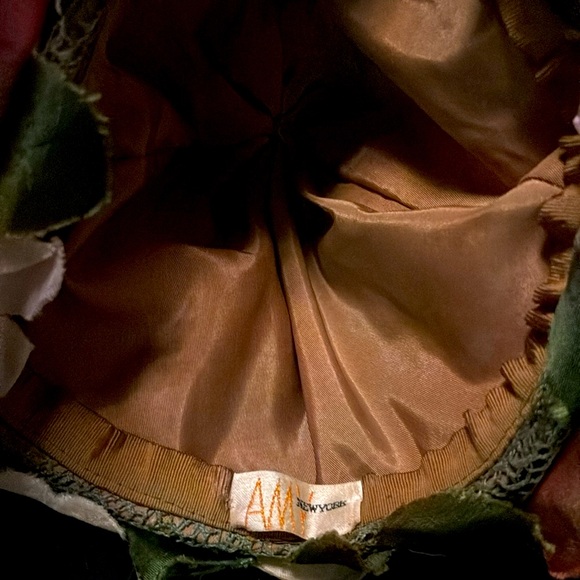 VTG 50s/60s Amy’s, New York floral hat - Picture 10 of 10